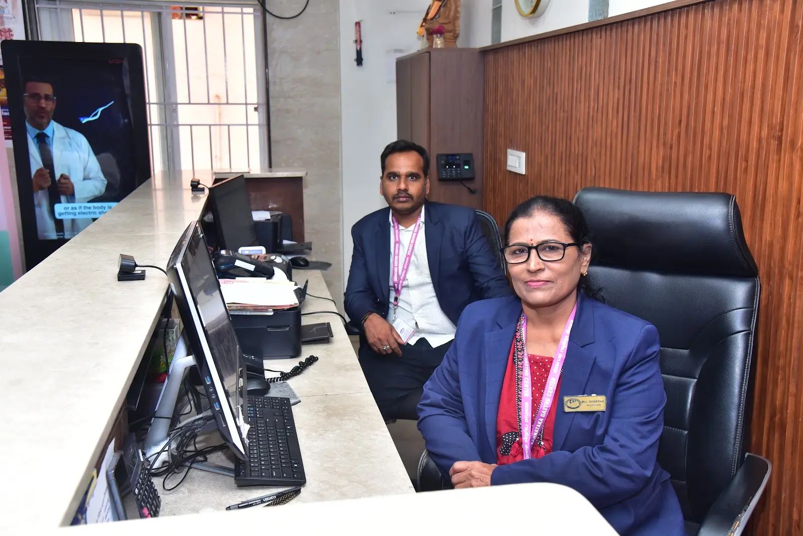 Mrs. Shanta Kumari N and Mr. Srikanth Santappa